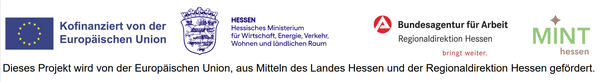 Projektförderung durch die EU und das Land Hessen EU-Logo und Projektförderung
